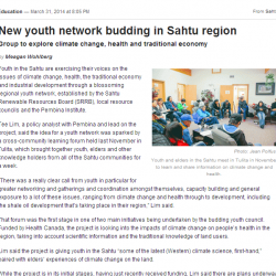 New Youth Network Budding in the Sahtu Region