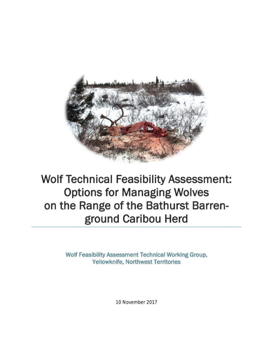 17-11-10 WRRB-Technical Working Group - Wolf Feasibility Assessment