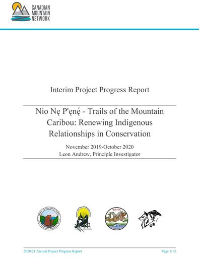NNP Renewing Indigenous Relationships in Conservation_2019-2020