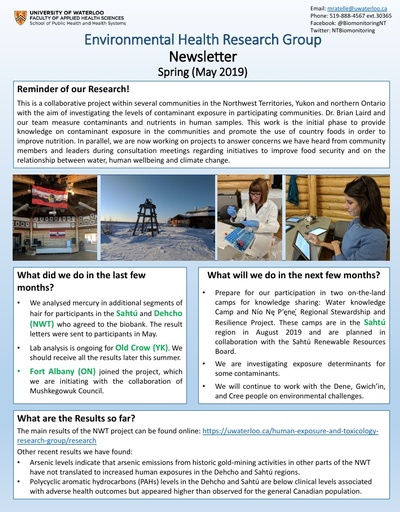 Newsletter - May 2019
