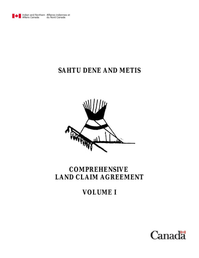 Sahtú Land Claim Claim Vol 1